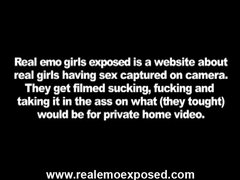 Skinny emo slut fucked hard